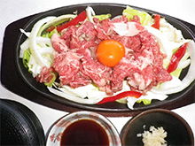那須野ヶ原和牛スタミナ焼き 1,850円